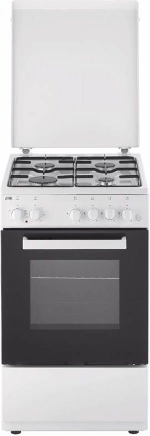 ETNA FGV150WIT Gas-elektrische fornuizen Wit
