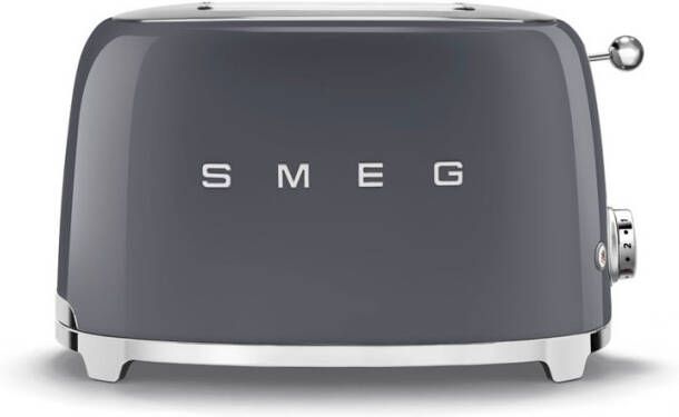 Smeg Broodrooster 2 Sleuven Leigrijs Tsf01greu