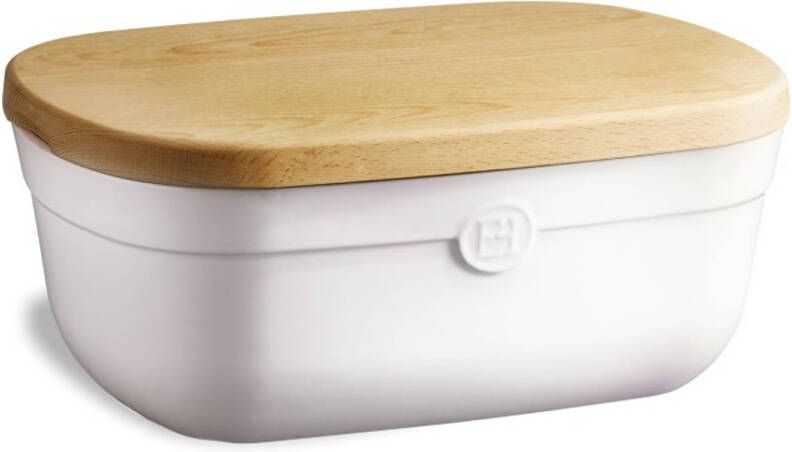 Emile Henry Broodtrommel met Snijplank