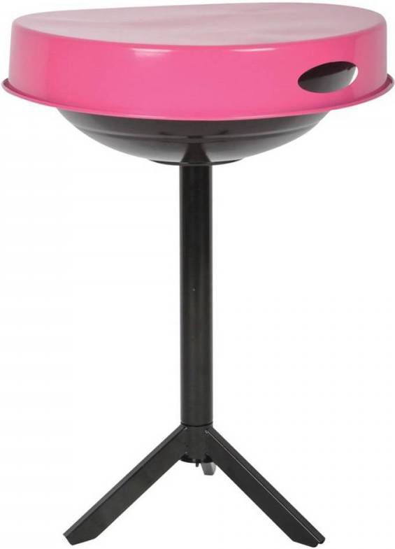 Esschert Design Bbq tafel Koolstofstaal Roze Ff250 online kopen