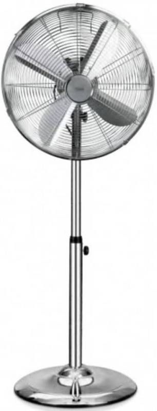 Trebs 99385 Statiefventilator in retro design en 3 standen Chroom