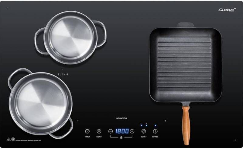 Steba Ik3500flex Inductiekookplaat Flexibele Zone Inbouw/vrijstaand