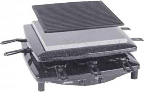 Gourmetstel met lavasteen en gietijzeren plaat RC 3 Plus 620900