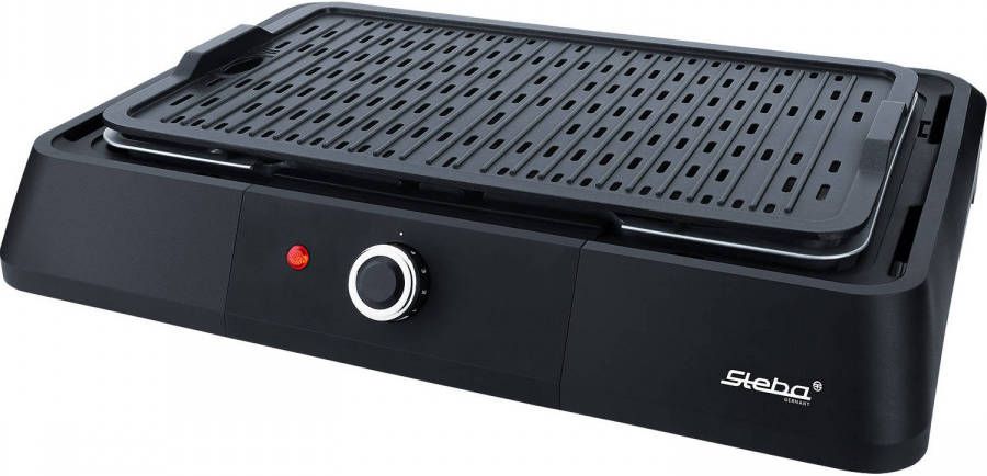 Steba VGP20 Elektrische Barbecue Tafelgrill 39x22 cm Zwart