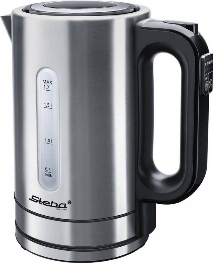Steba Wk21 Waterkoker 1, 7l Temperatuurinstelling Met Kleur Rvs