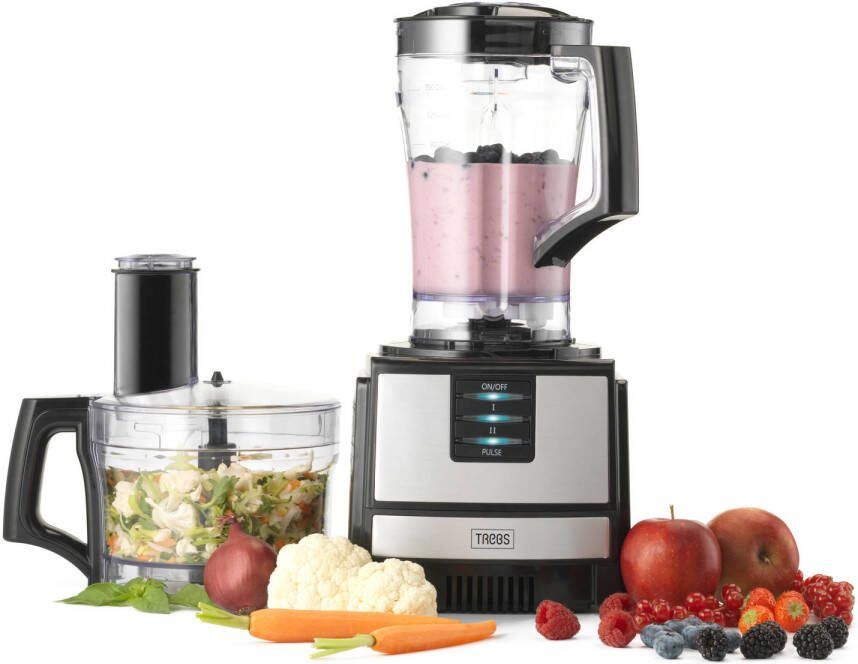 Trebs Keukenmachine 99394 Zilver zwart