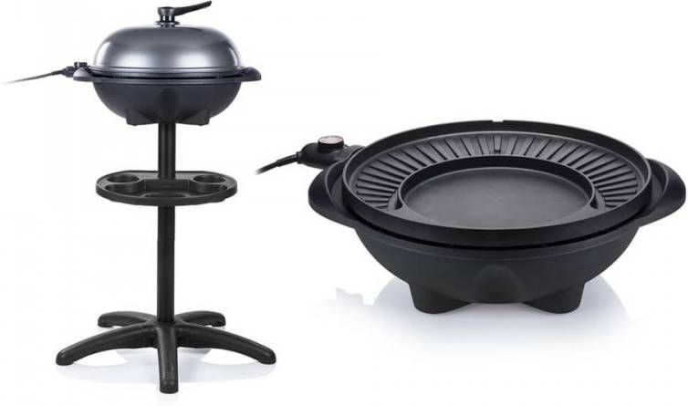 Tristar Elektrische tafelbarbecue met standaard BQ 2823 Tristar BQ 2880 Elektrische barbecue zwart Barbecue kopen