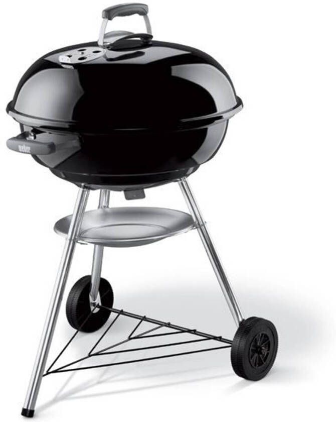 Weber Compacte Houtskoolbarbecue Verchroomd Staal Ø 57 Cm