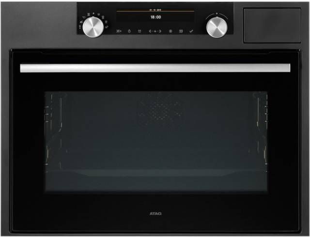 Atag CS4692D inbouw combistoomoven met 6" kleuren TFT display en...