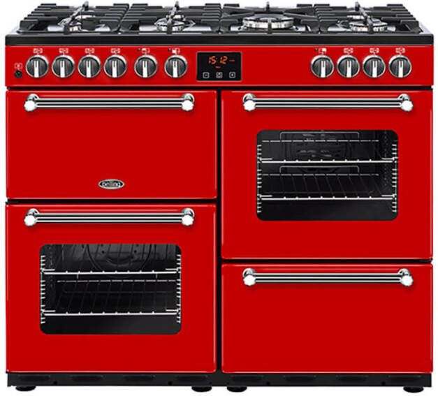 Belling Kensington 100 DFT rood