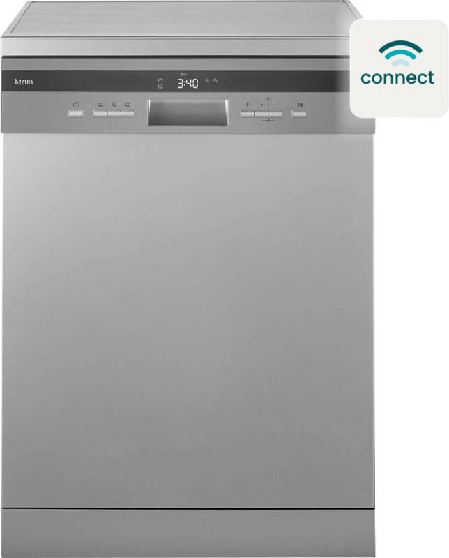 ETNA VWV240CRVS/Vrijstaand