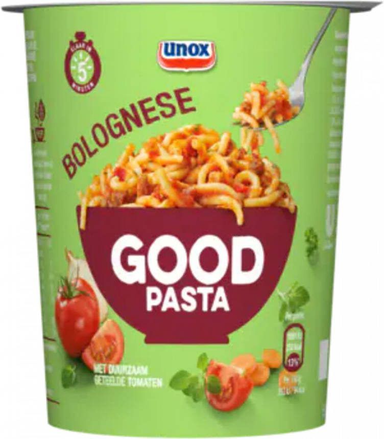Unox 8x Good Pasta Bolognese 68 gr.