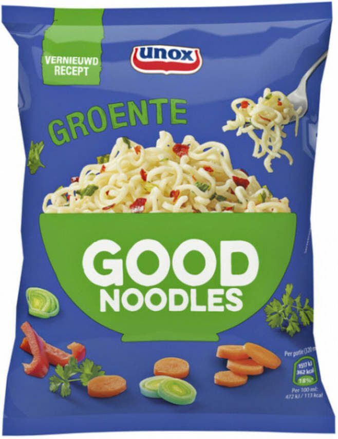 Unox 11x Good Noodles Groente 72 gr