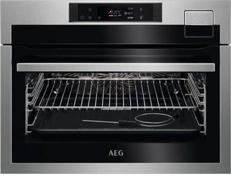 AEG KSE792280M Inbouw combi stoomoven Rvs