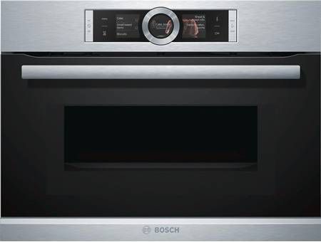 Bosch CMG636BS2 inbouw combimagnetron met ecoClean en 12 ovenfuncties