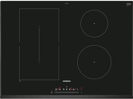 Siemens ED751FSB5E inbouw inductiekookplaat met 1 combiZone en PowerMove