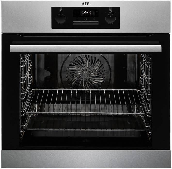 AEG 6000 serie SurroundCook® Heteluchtoven met pyrolysereiniging BPB331020M