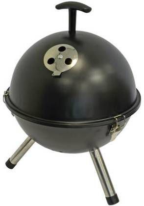 Lesli Living Barbecue tafelmodel kogel, Ø32cm zwart
