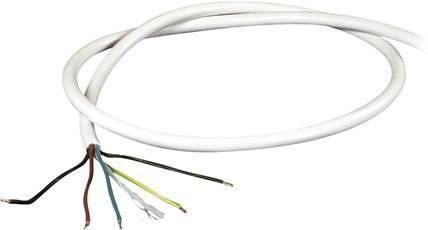 Scanpart oven aansluitkabel 5x2.50mm 2, 5m Inbouw accessoire Wit