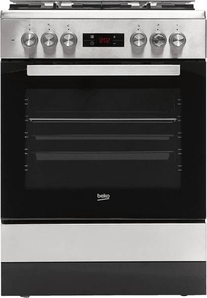 Beko FSM62330DXS NL Gas-elektrische fornuizen Roestvrijstaal