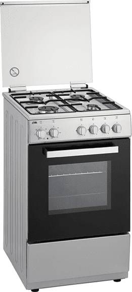 ETNA FGV350RVS Gas-elektrische fornuizen Roestvrijstaal