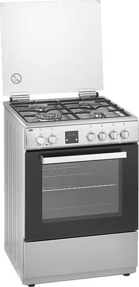 ETNA FGV460RVS Gas-elektrische fornuizen Roestvrijstaal