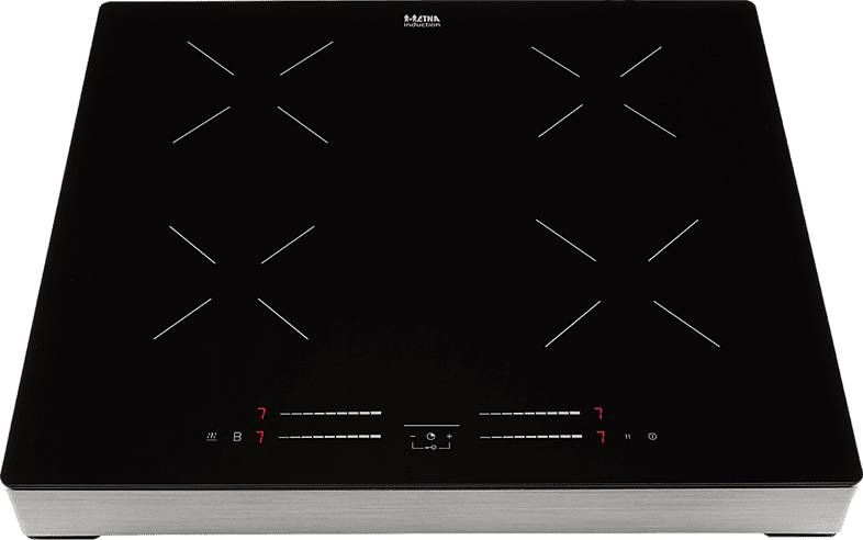 Etna KIV264RVS Inductie kookplaat Zwart