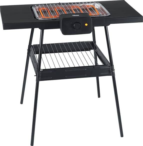Tristar Tafelbarbecue Met Standaard Bq 2870 Elektrisch 2.000 W Zwart