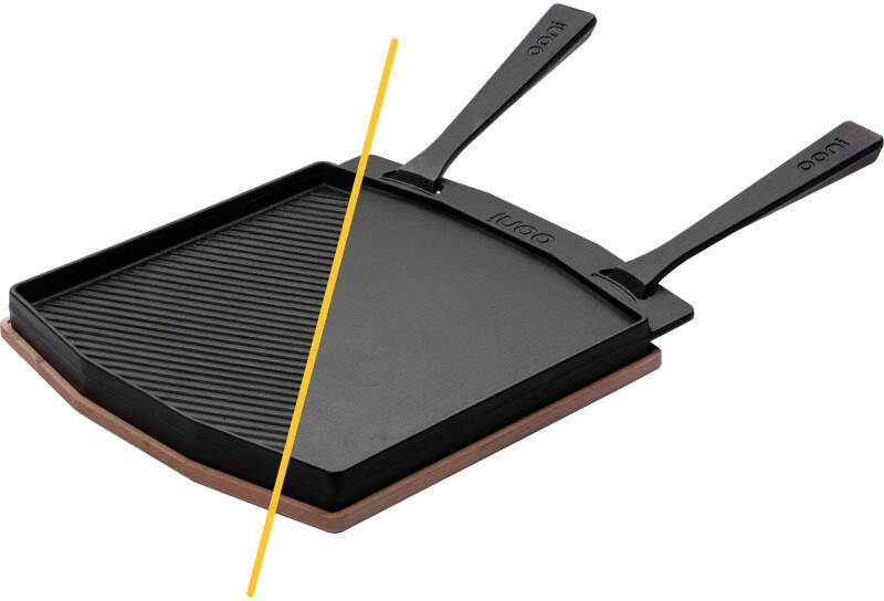 Ooni Dubbelzijdige Grizzler Platte Grillplaat