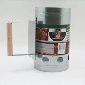 Shoppartners Barbecue Brikettenstarter Xl Houtskool Quick Starter Metaal