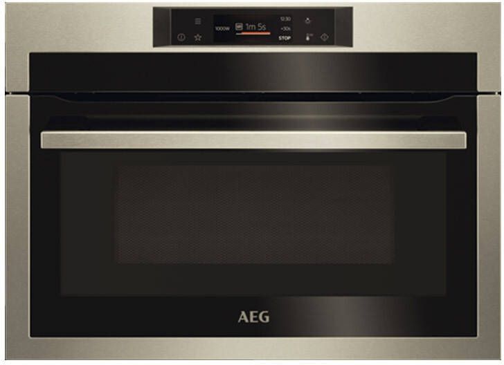 AEG 8000 CombiQuick Heteluchtoven met magnetron KMF761080M