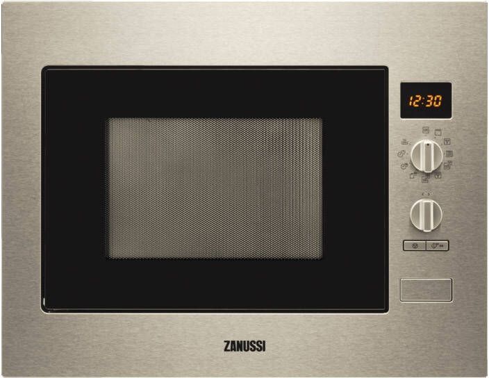 Zanussi ZBC34350X inbouw combimagnetron met draaiplateau en...