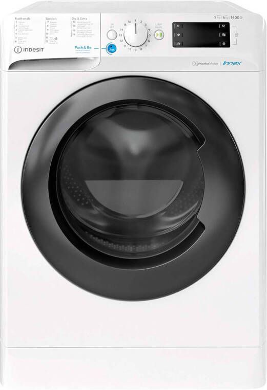 Indesit was droogcombinatie BDEBE 961483X WK N