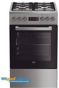 Beko FSM52310DX NL Gas-elektrische fornuizen Roestvrijstaal